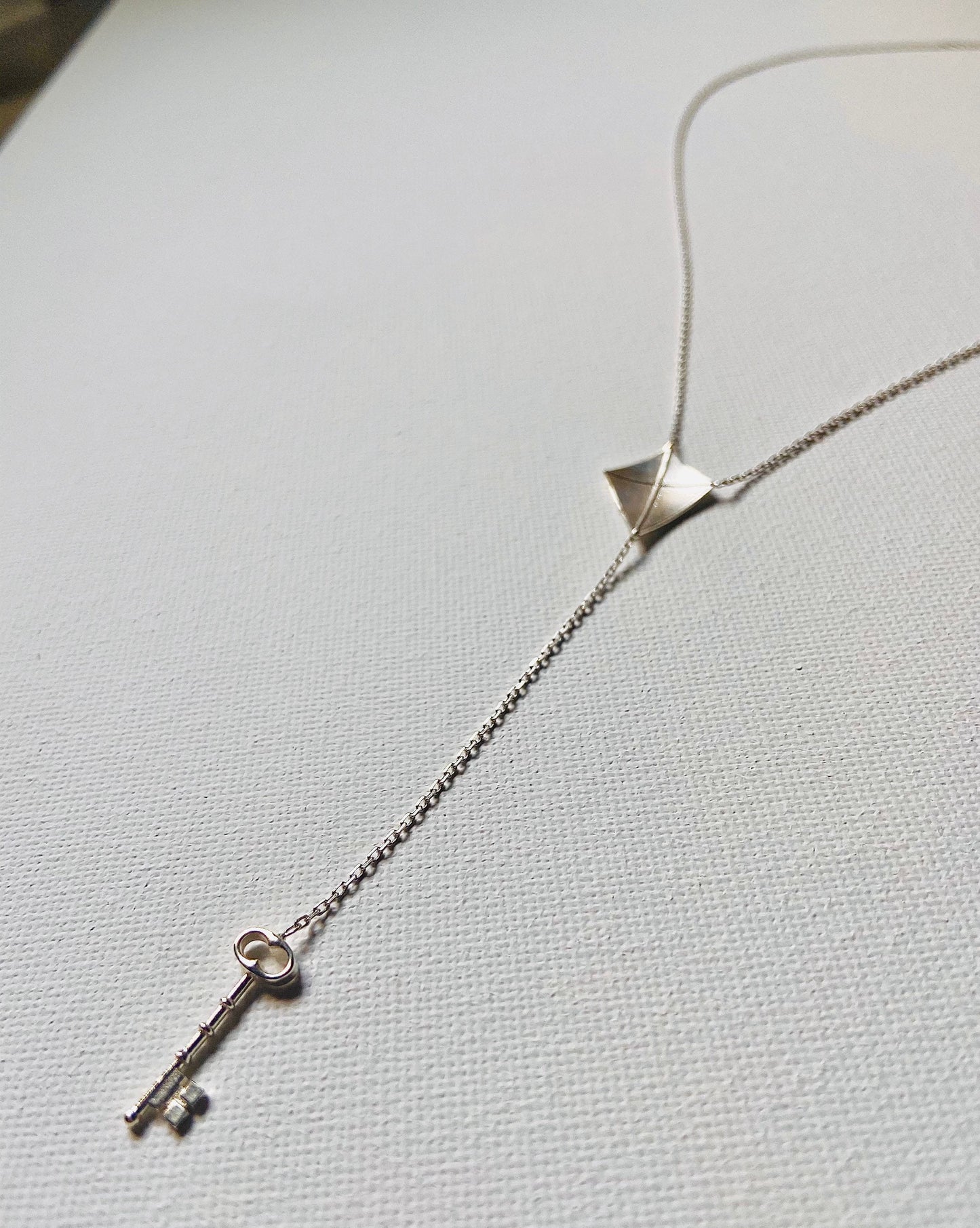 Kite and Key Necklace