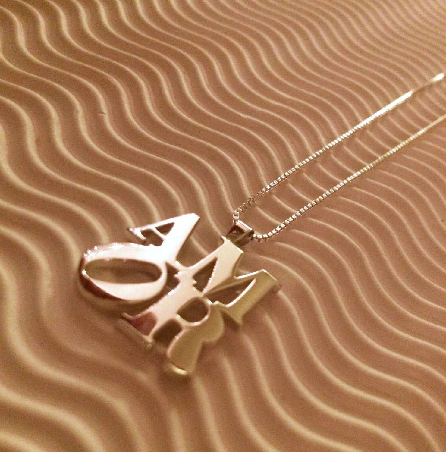 AMOR LOVE Necklace Silver Love Pendant