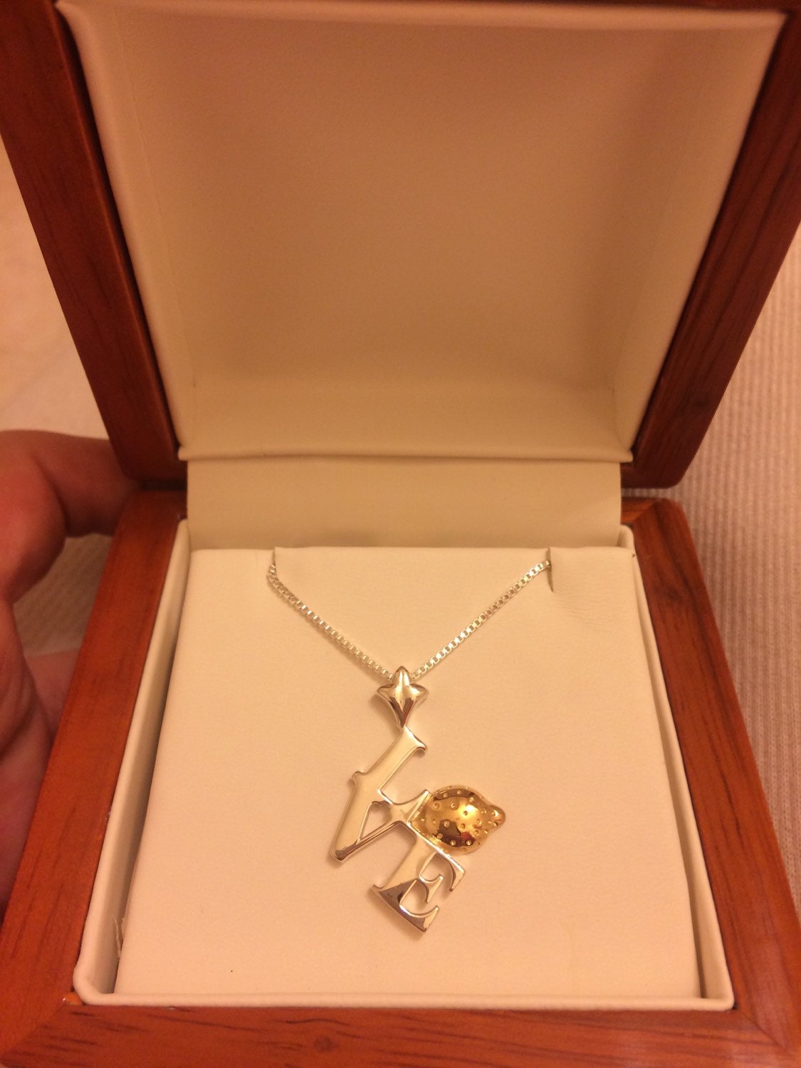 Alex's Lemonade Love Lemon Pendant