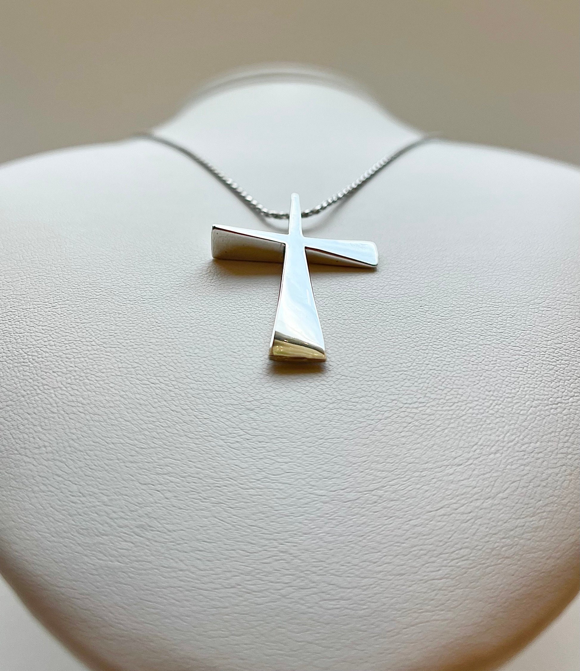 Carpenter’s Cross Handmade Unique Cross & Chain