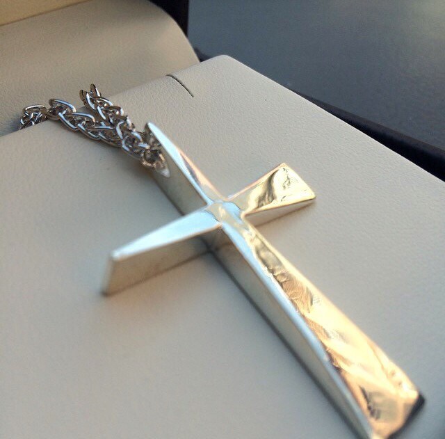 Carpenter’s Cross Handmade Unique Cross & Chain