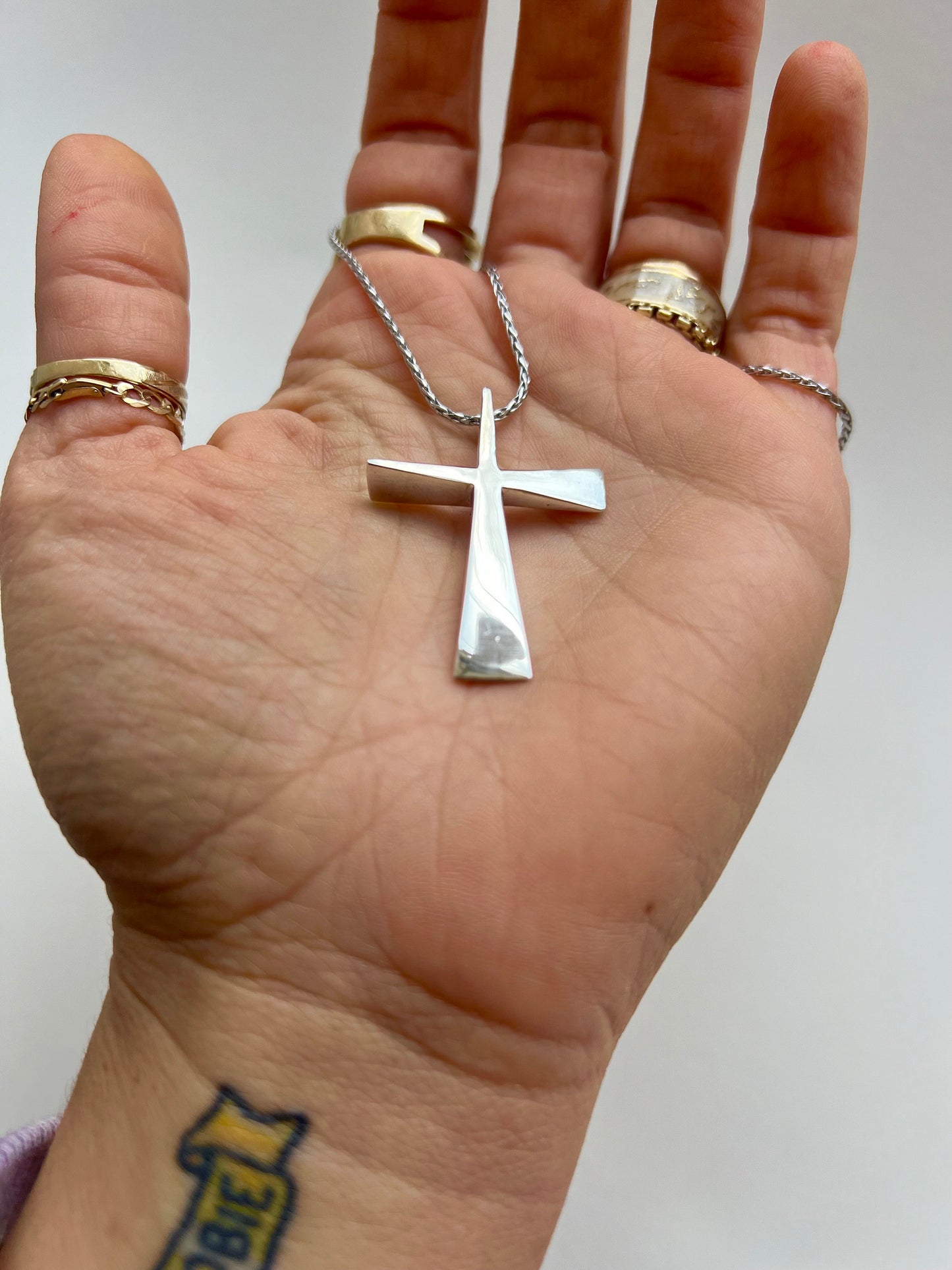 Carpenter’s Cross Handmade Unique Cross & Chain