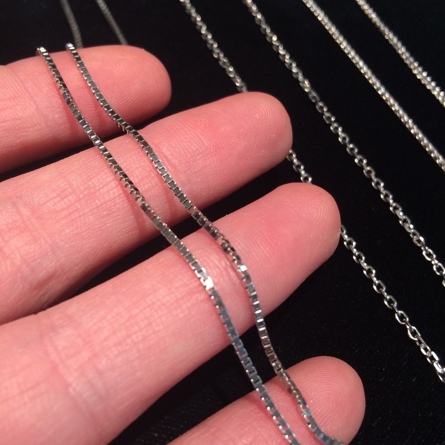 Diamond LOVE Necklace-Diamond and 14KWhite Gold LOVE Pendant