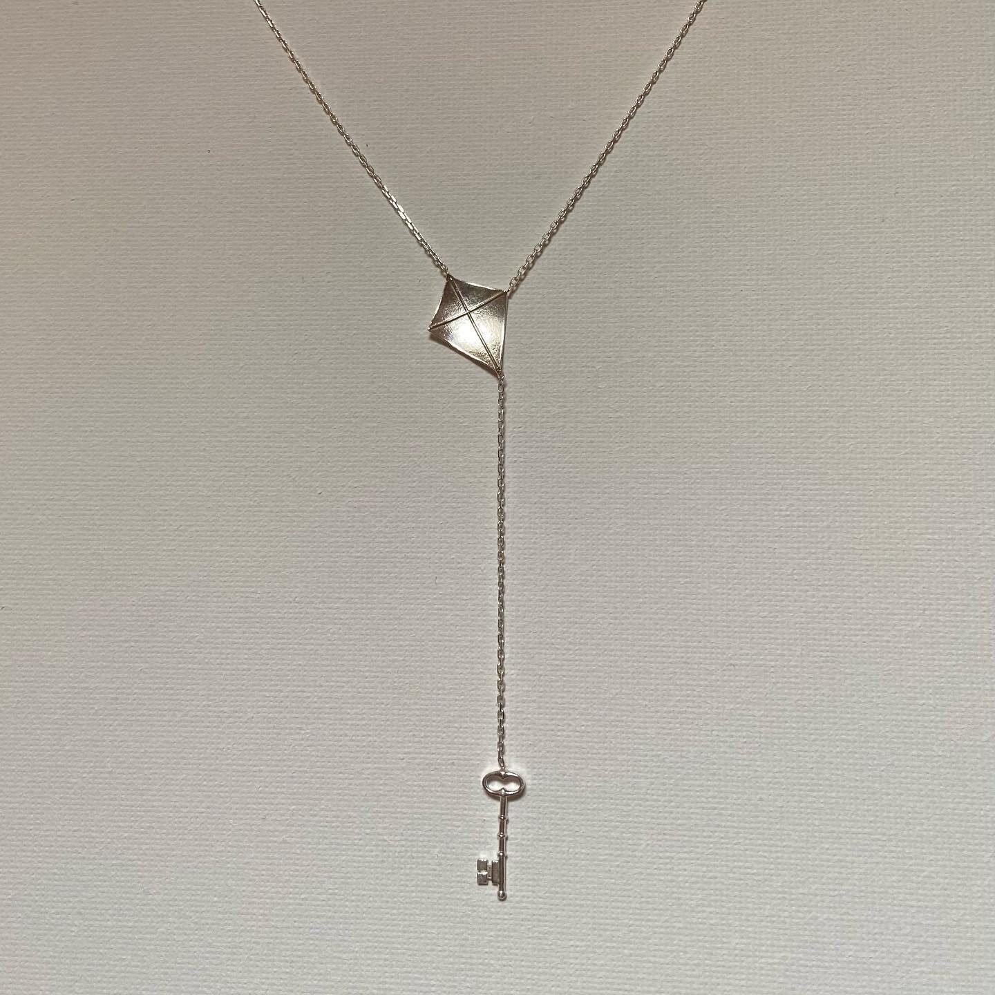Kite and Key Necklace