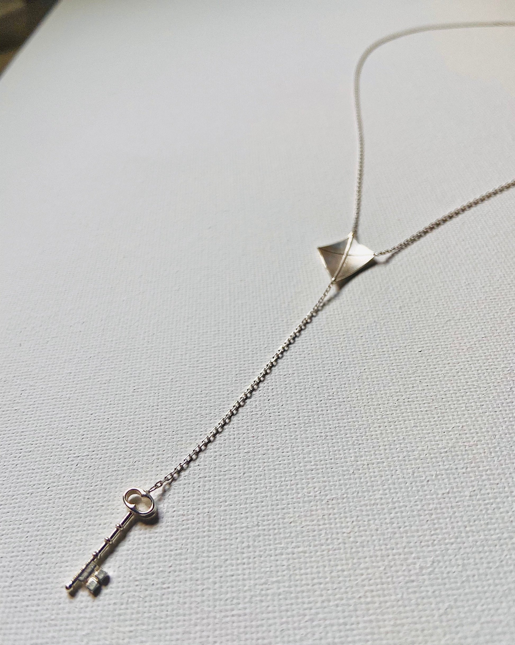 Kite and Key Necklace