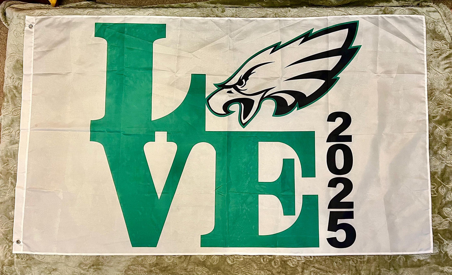 LOVE Eagle Flag, Eagles Victory Day Flag